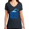 Saugus Volleyball V-Neck - Ladies Thumbnail
