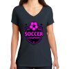 Saugus Volleyball V-Neck - Ladies Thumbnail