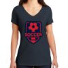 Saugus Volleyball V-Neck - Ladies Thumbnail