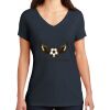 Saugus Volleyball V-Neck - Ladies Thumbnail