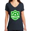 Saugus Volleyball V-Neck - Ladies Thumbnail