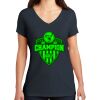 Saugus Volleyball V-Neck - Ladies Thumbnail