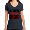 Saugus Volleyball V-Neck - Ladies Thumbnail