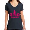 Saugus Volleyball V-Neck - Ladies Thumbnail