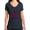 Saugus Volleyball V-Neck - Ladies Thumbnail