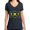 Saugus Volleyball V-Neck - Ladies Thumbnail