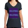 Saugus Volleyball V-Neck - Ladies Thumbnail