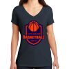 Saugus Volleyball V-Neck - Ladies Thumbnail