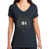 Saugus Volleyball V-Neck - Ladies Thumbnail