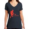 Saugus Volleyball V-Neck - Ladies Thumbnail