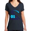 Saugus Volleyball V-Neck - Ladies Thumbnail