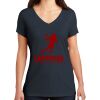 Saugus Volleyball V-Neck - Ladies Thumbnail