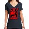 Saugus Volleyball V-Neck - Ladies Thumbnail