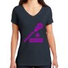 Saugus Volleyball V-Neck - Ladies Thumbnail