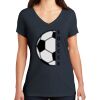 Saugus Volleyball V-Neck - Ladies Thumbnail