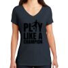 Saugus Volleyball V-Neck - Ladies Thumbnail