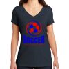 Saugus Volleyball V-Neck - Ladies Thumbnail