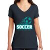 Saugus Volleyball V-Neck - Ladies Thumbnail