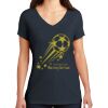 Saugus Volleyball V-Neck - Ladies Thumbnail