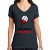 Saugus Volleyball V-Neck - Ladies Thumbnail