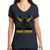 Saugus Volleyball V-Neck - Ladies Thumbnail