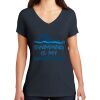 Saugus Volleyball V-Neck - Ladies Thumbnail