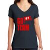 Saugus Volleyball V-Neck - Ladies Thumbnail