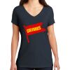 Saugus Volleyball V-Neck - Ladies Thumbnail