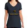 Saugus Volleyball V-Neck - Ladies Thumbnail
