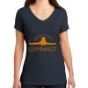 Saugus Volleyball V-Neck - Ladies Thumbnail