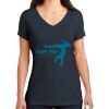 Saugus Volleyball V-Neck - Ladies Thumbnail