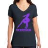 Saugus Volleyball V-Neck - Ladies Thumbnail