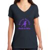 Saugus Volleyball V-Neck - Ladies Thumbnail