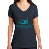 Saugus Volleyball V-Neck - Ladies Thumbnail
