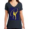 Saugus Volleyball V-Neck - Ladies Thumbnail